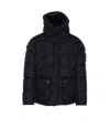 Herno Bomber Jacket In Nylon Chamonix In Black