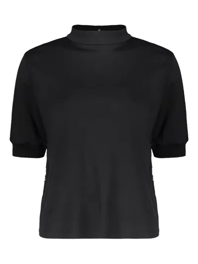 HERNO COLLAR SEQUIN BLOUSE