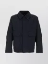Herno Navy Blue Nylon Jacket