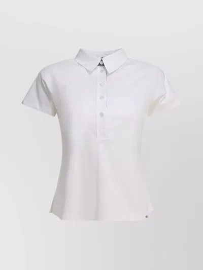 Herno Collared Neck Short Sleeves Side Slits