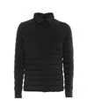 Herno La Camicia Quilted Nylon Down Jacket In Black