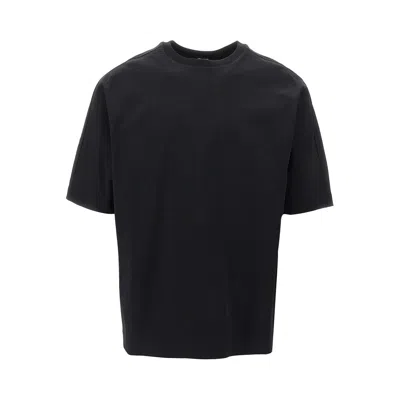 Herno Compact Jersey Laminar T-shirt In Black