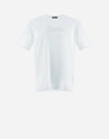 Herno T-shirt In Compact Jersey In White