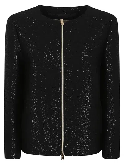 HERNO CONTEMPORARY SHORT JACKET WITH TWO-WAY ZIP CLOSURE