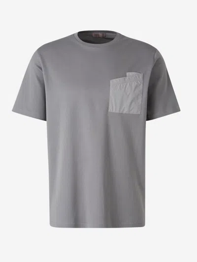 HERNO HERNO CONTRAST POCKET T-SHIRT