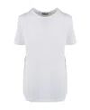 Herno Contrasting Gathered Panel T-shirt In White