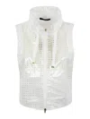 HERNO COTTON AND PVC VEST