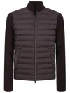 Herno Cotton And Silk Jacket With Light Down Padding