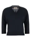Herno T-shirt In Misto Lyocell Blu Notte Donna In Blue