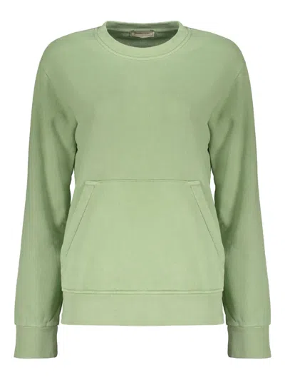 Herno Cotton-blend Sweatshirt In Green