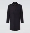 Herno Raincoat In Dean In Blu Navy
