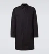 Herno Raincoat In Dean In Blu Navy