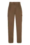 HERNO COTTON CARGO-TROUSERS