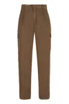 HERNO HERNO COTTON CARGO-TROUSERS