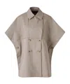 Herno Dean Poncho In Gray