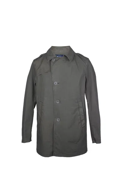 Herno Cotton Coat In Green