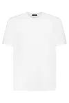 Herno Regular Fit Short Sleeve Crew Neck T-shirt In White