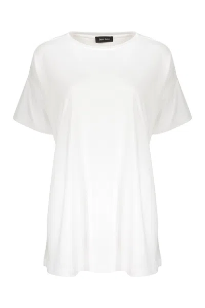 Herno Cotton Crew-neck T-shirt In White