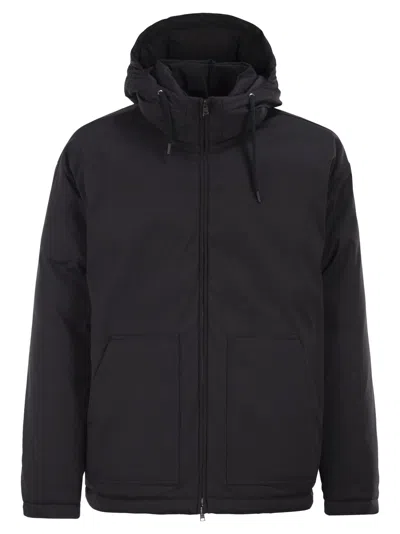 Herno Cotton Feel Jacket In Black