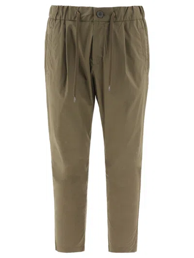 Herno Cotton Green Trousers