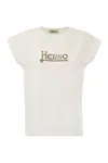 HERNO HERNO COTTON INTERLOCK T-SHIRT