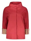 Herno Cotton Jacket In Red