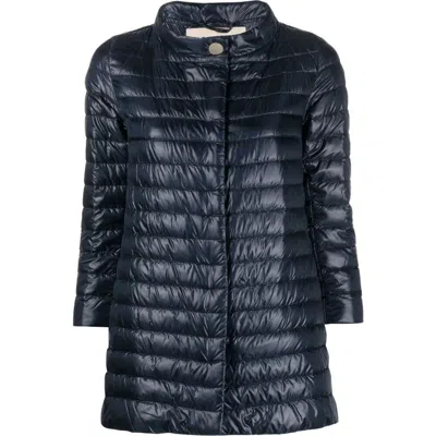 Herno Cotton Jackets In Black