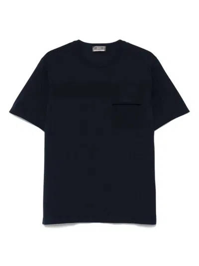 Herno Cotton Jersey T-shirt With Pocket