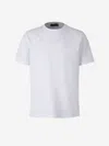 Herno Crewneck Jersey T-shirt In White