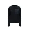 Herno Cotton Sweatshirt In Black