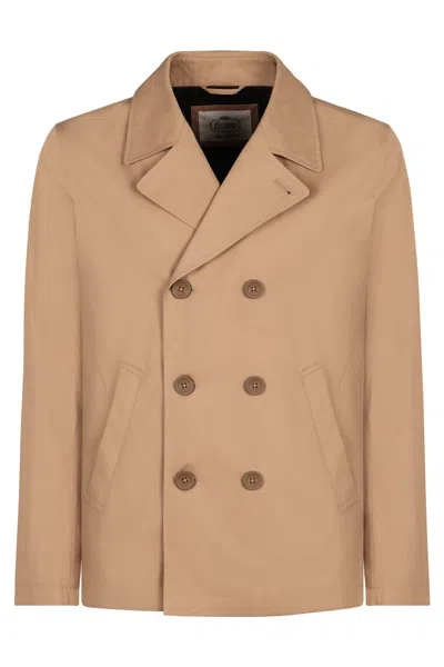 HERNO COTTON PEACOAT