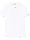 Herno White Cotton Polo Shirt With Classic Collar
