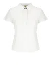 Herno White Cotton Polo Shirt With Classic Collar
