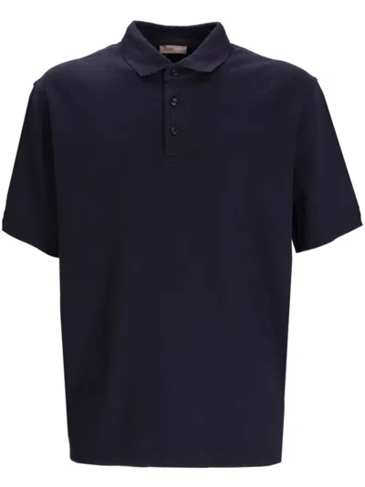 Herno Cotton Polo Shirt In Blue