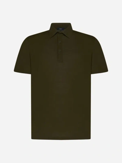 Herno T-shirts And Polos In Military Green
