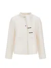 Herno Cotton Polyester Polyamide Jacket In Neutral