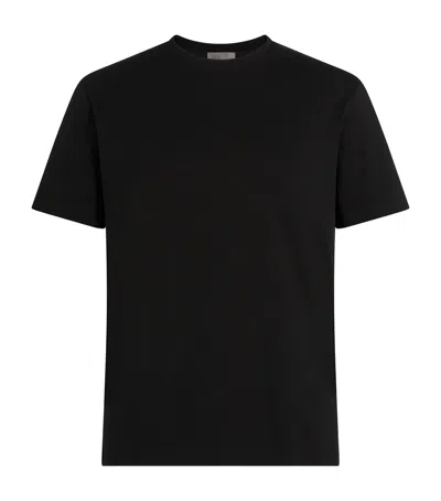 Herno Cotton Resort T-shirt In Black
