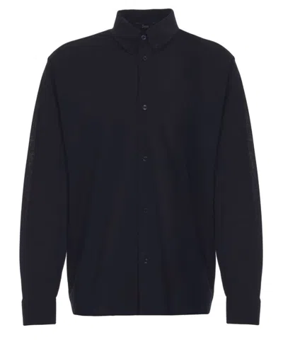 Herno Cotton Shirt In Blue