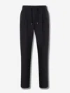 Herno Pleat-detailed Trousers In Blue