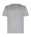 Herno Cotton T-shirt In Gray