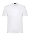 Herno T Shirt Made Of Cotton Crepe. In White