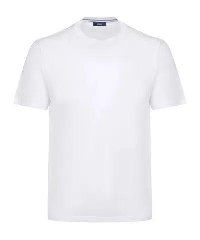 HERNO HERNO CREWNECK SHORT-SLEEVED T-SHIRT