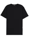 Herno Short Sleeve Crew Neck T-shirt In Black