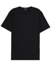 Herno Short Sleeve Crew Neck T-shirt In Black