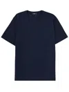 Herno Cotton T-shirt In Blue