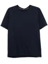 Herno Cotton T-shirt In Blue