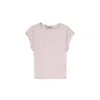 Herno Multicolor Cotton T-shirt In Pink