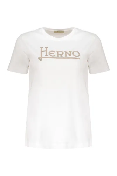 HERNO COTTON T-SHIRT