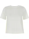 Herno Cotton T-shirt With Round Neck And Short Sleeves In White