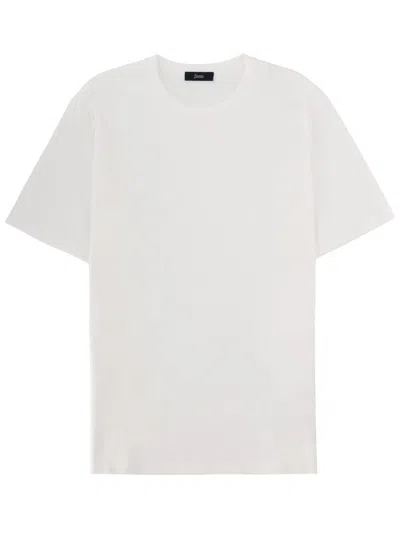 Herno Cotton T-shirt In White